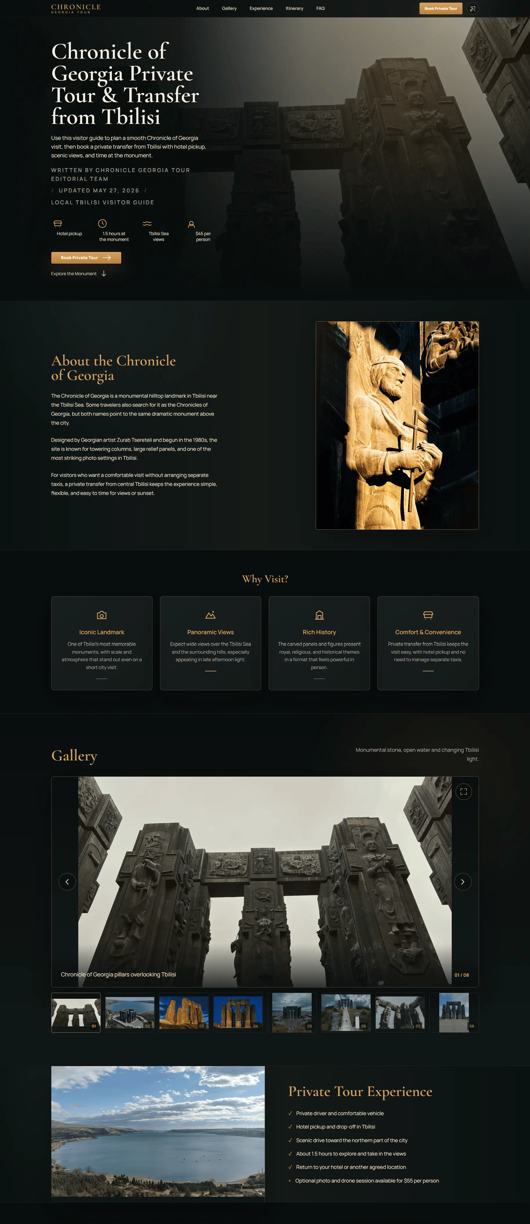 Chronicleofgeorgia.ge – Tour service